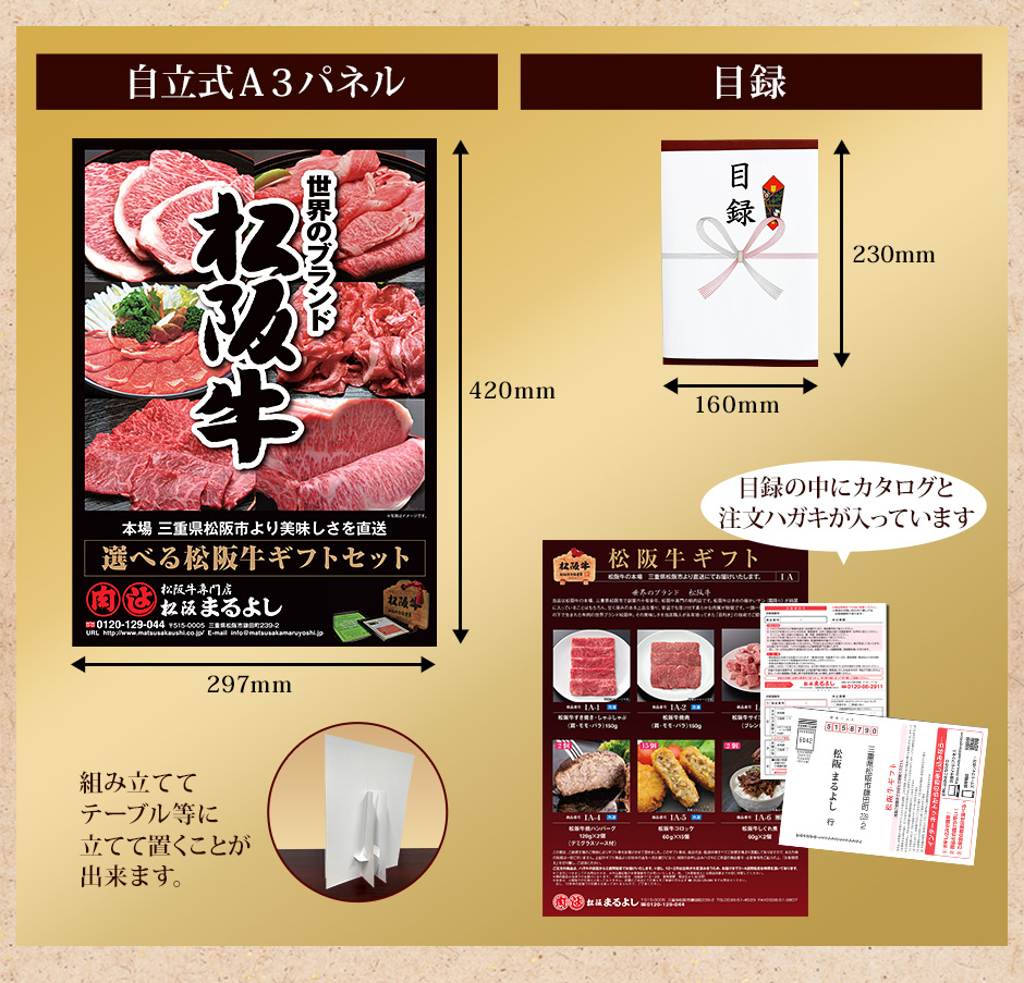 自立式Ａ３パネル　目録