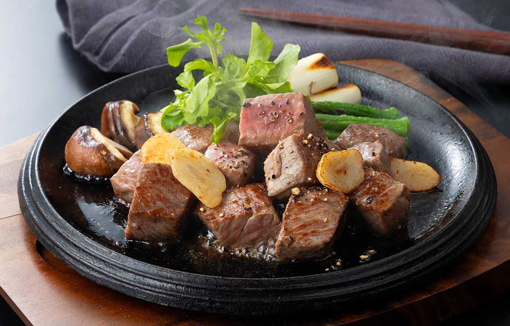 松阪牛サイコロステーキ肉（ブレンド）